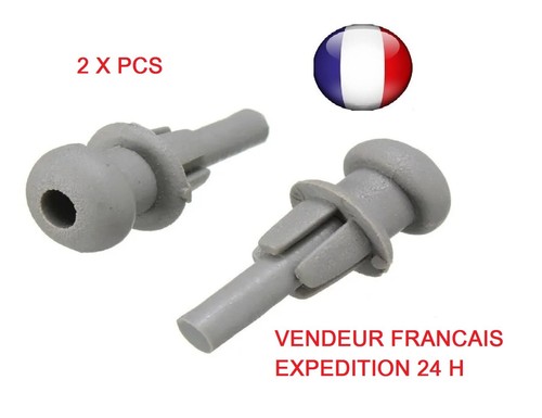 Lot clip fixation plage - clip,